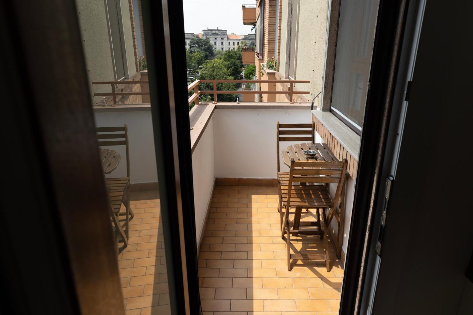 米兰Elegante Bilocale In De Angeli - Piazzale Siena公寓 外观 照片
